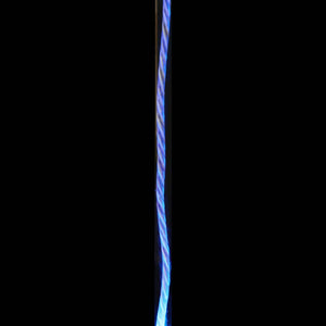Solar Plastic Lily Garden Stake in Blue, 4 by 35 Inches | Shop Garden Decor by Exhart