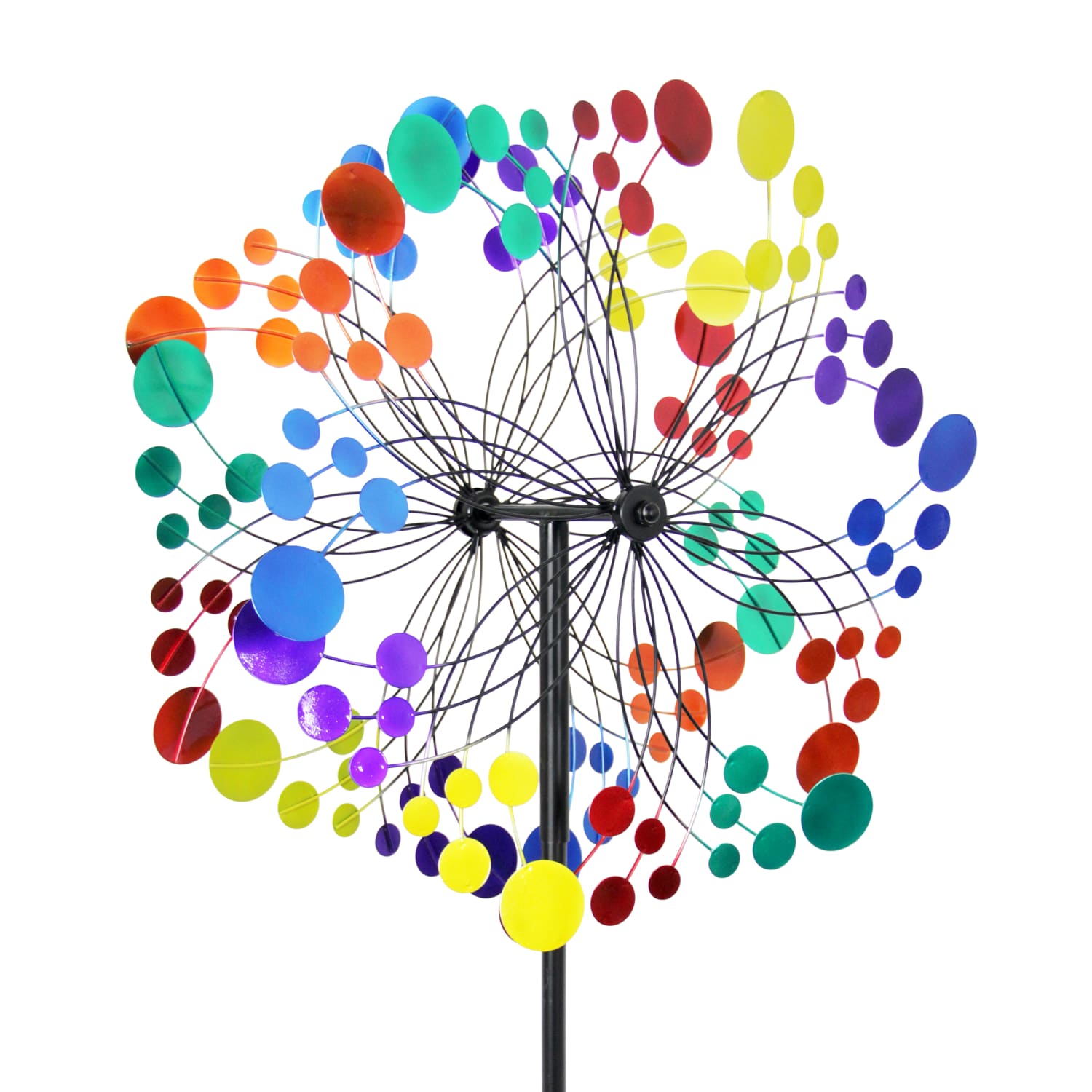 Exhart Kinetic Wind Spinner Garden Stake - Thumbnail 4
