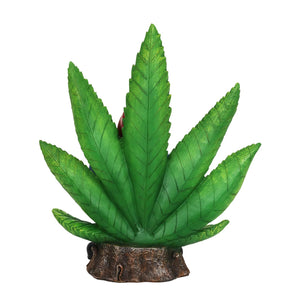 Good Time Ganja Throne LED Gnome with Timer, 12 inches | Shop Garden Decor by Exhart