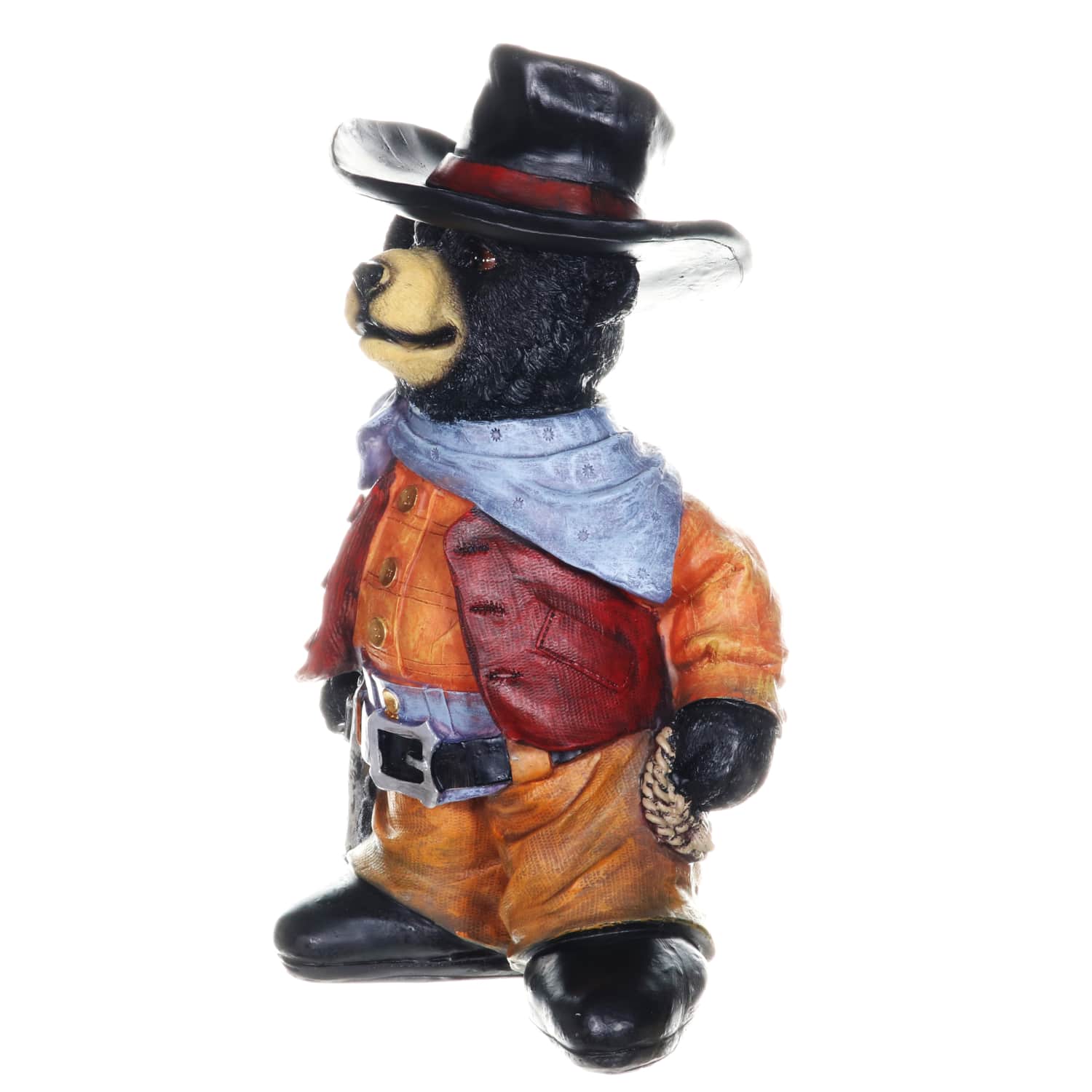 Cowboy Bear Garden Statue - Thumbnail 3