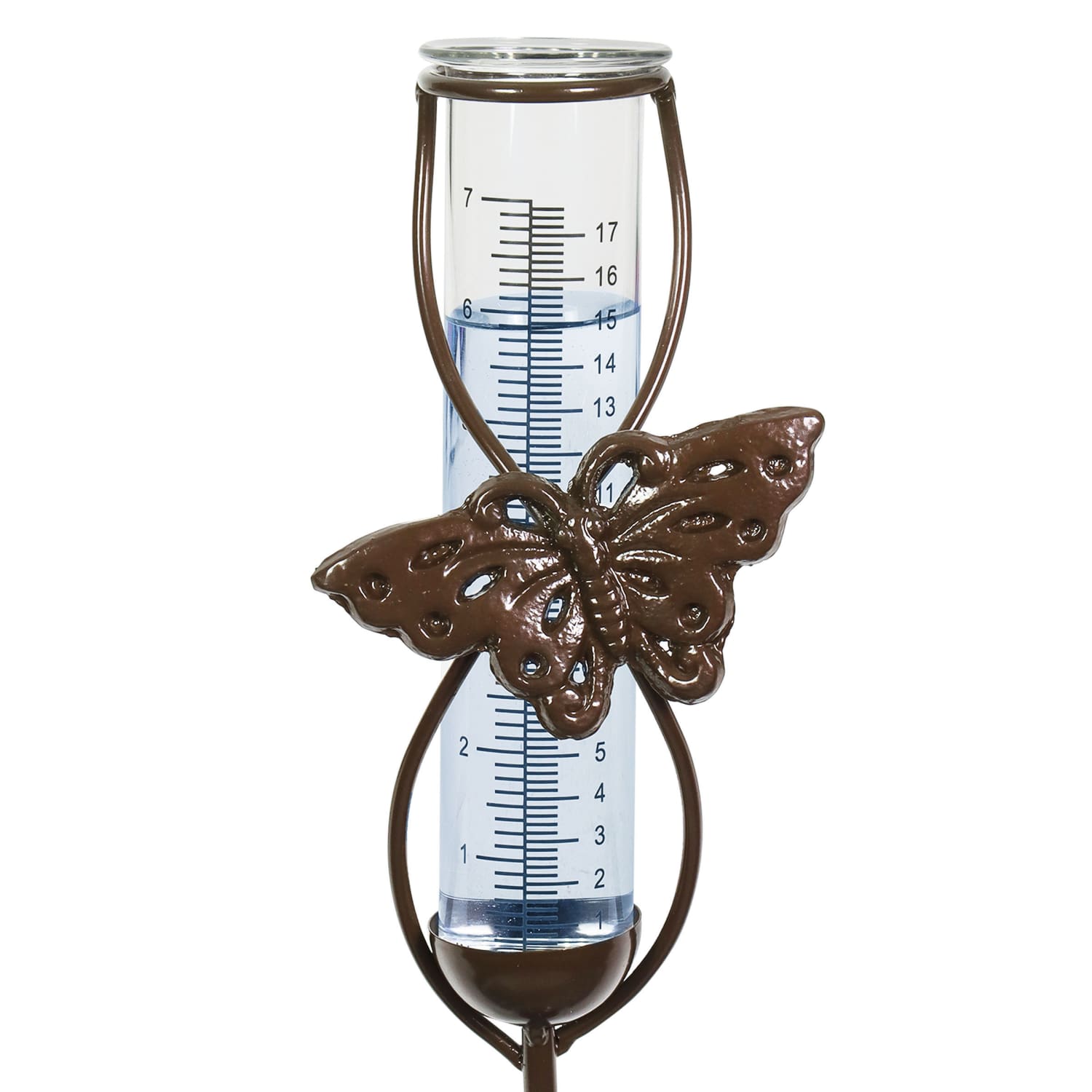 Exhart Butterfly Rain Gauge Stake - Thumbnail 4