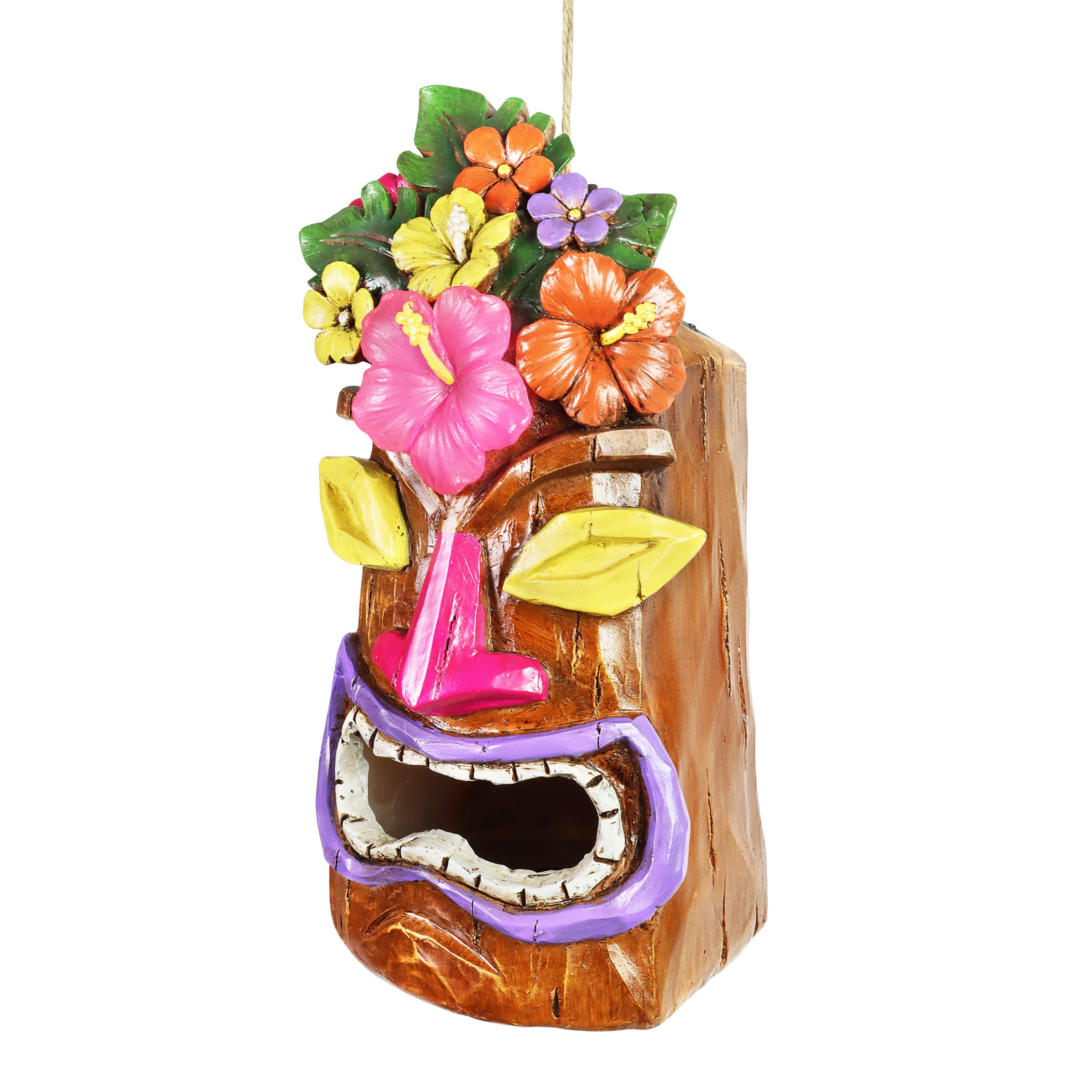 Solar Tiki Bird House - Thumbnail 5