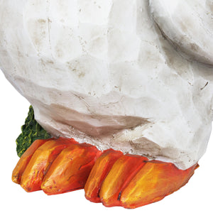 Solar Rooster Hand Painted Garden Statue, 11 Inch | Shop Garden Decor by Exhart