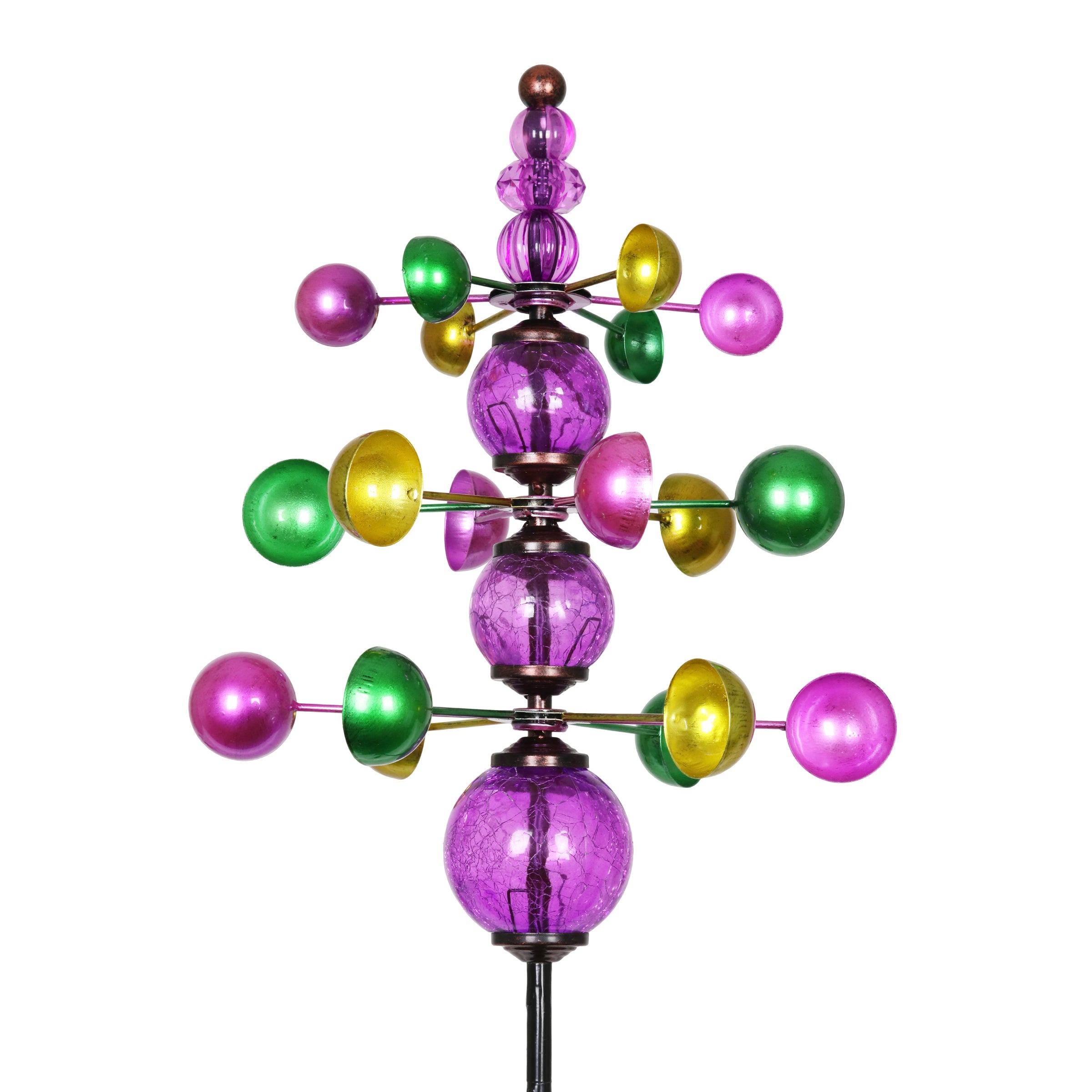Exhart Wind Spinner Garden Stake