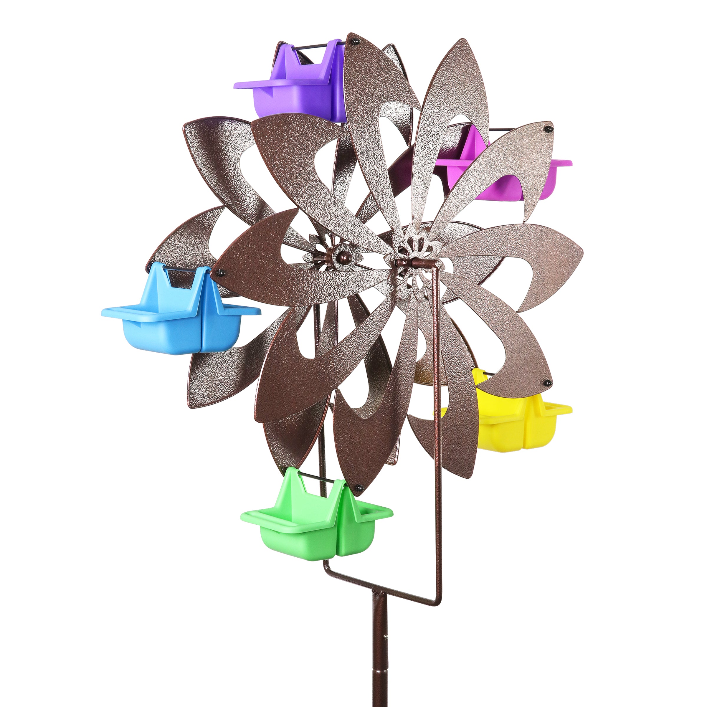 Exhart Pinwheel Ferris Feeder Bird Feeder