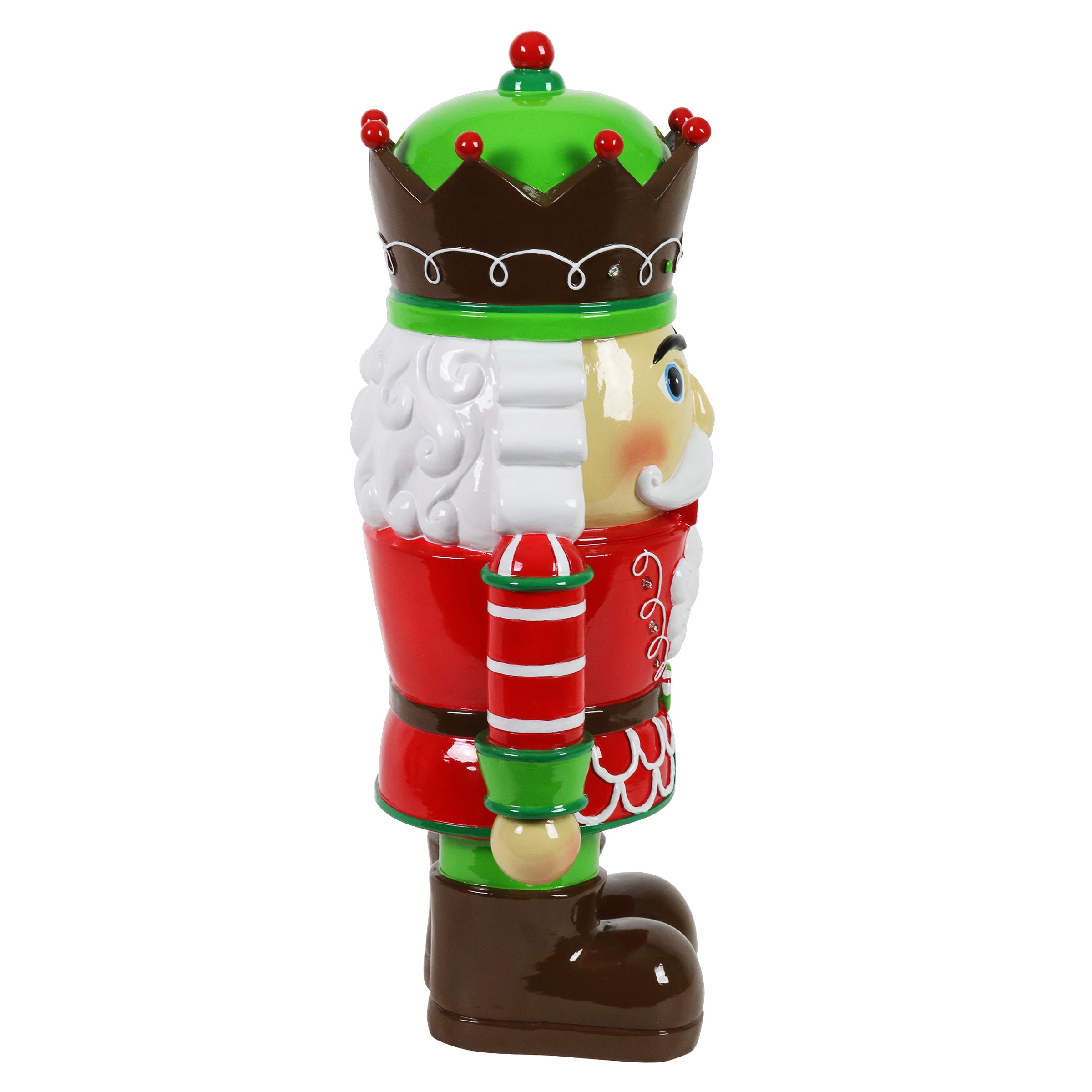 Nutcracker King Soldier with LED Uniform - Thumbnail 3