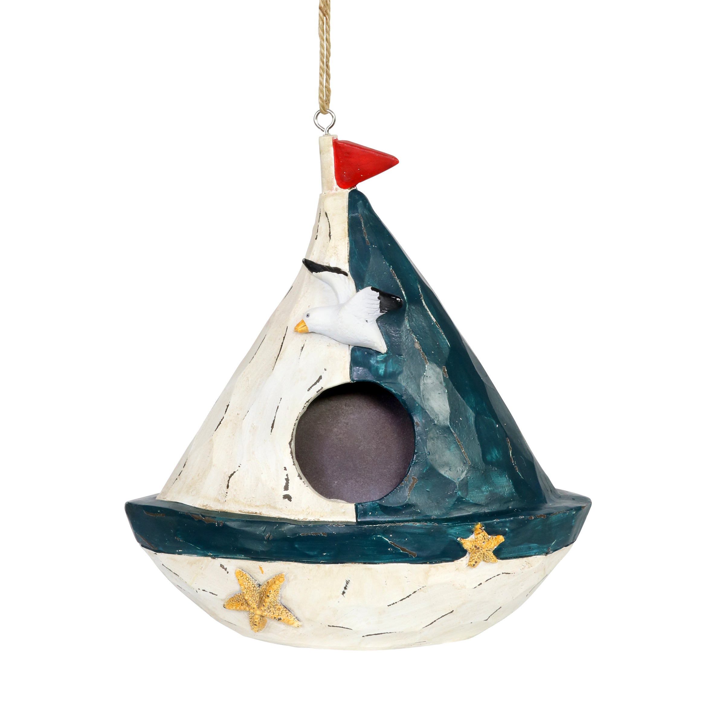 Exhart Sail Boat Bird House - Thumbnail 3