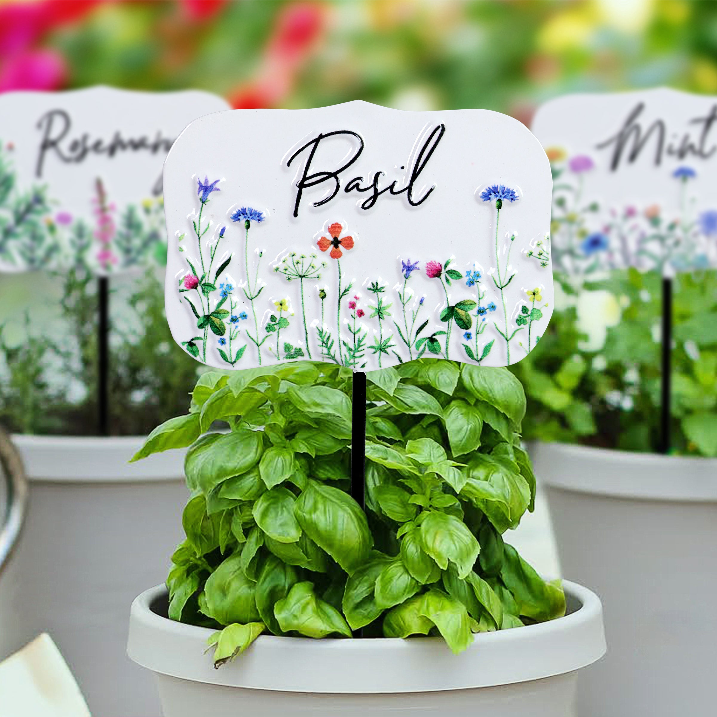 Exhart Herb Marker Pot Stakes - Thumbnail 2