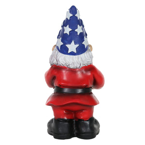 USA Sign Garden Gnome, 8.5 Inch | Shop Garden Decor by Exhart