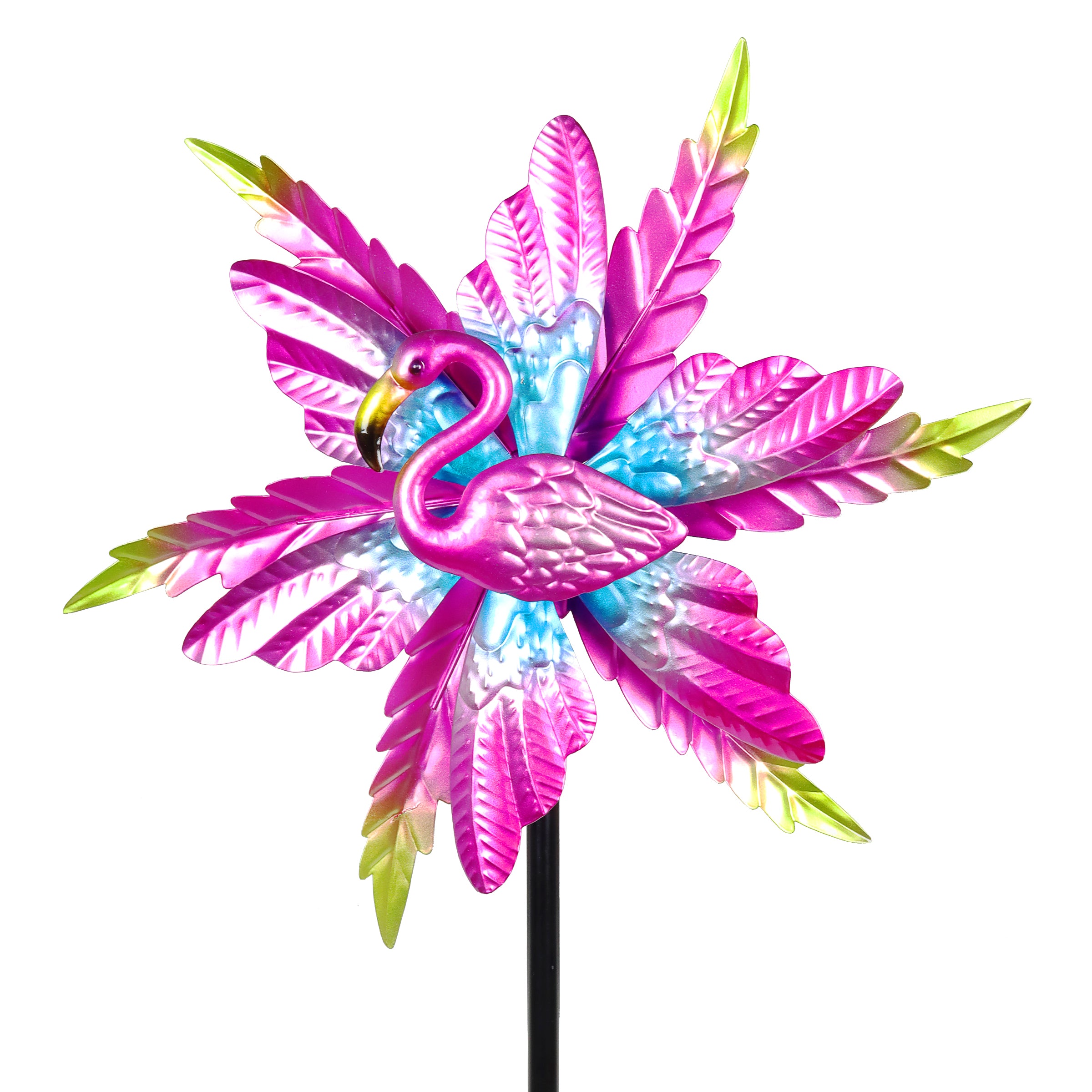 Exhart Kinetic Flamingo Garden Stake - Thumbnail 2