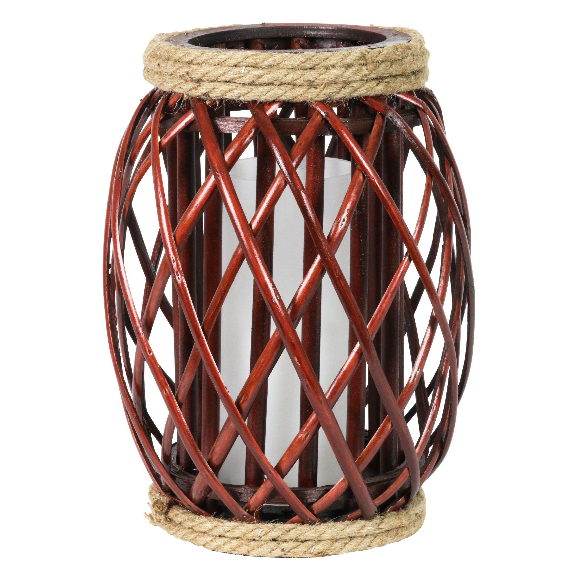 Exhart Willow Reed Lantern - Thumbnail 3