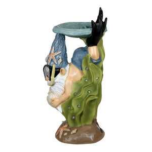 Good Time Solar Snorkeling Gnome Garden Statue, 18 Inches Tall | Shop Garden Decor by Exhart