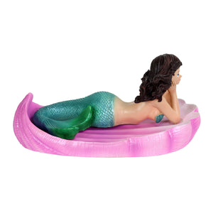 Hand Painted Mermaid Pool Floater, 10.5 by 5 Inches | Shop Garden Decor by Exhart