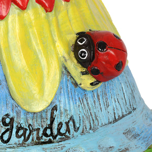 Colorful Welcome To Our Garden Turtle Statue, 6.5 Inches | Shop Garden Decor by Exhart