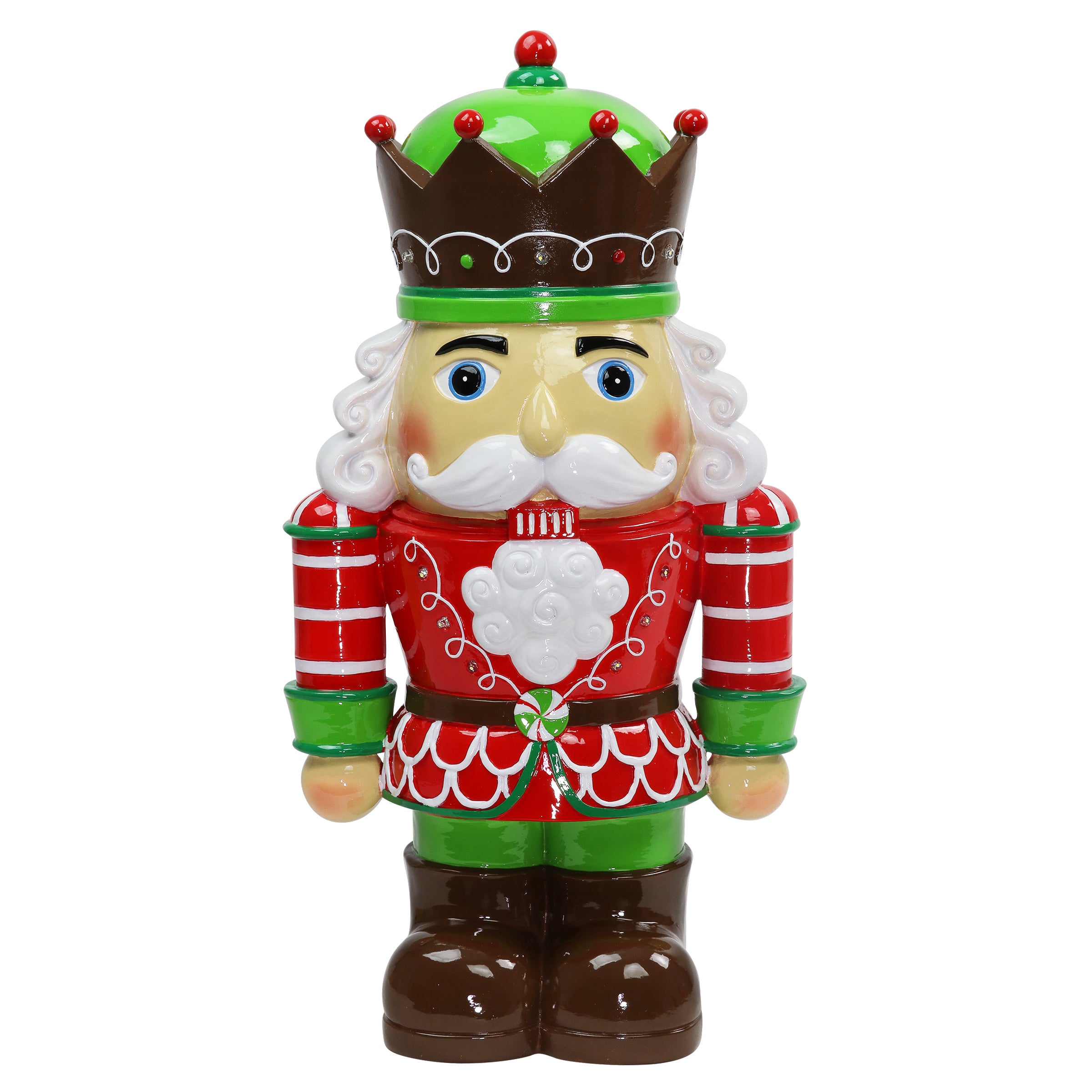 Nutcracker King Soldier with LED Uniform