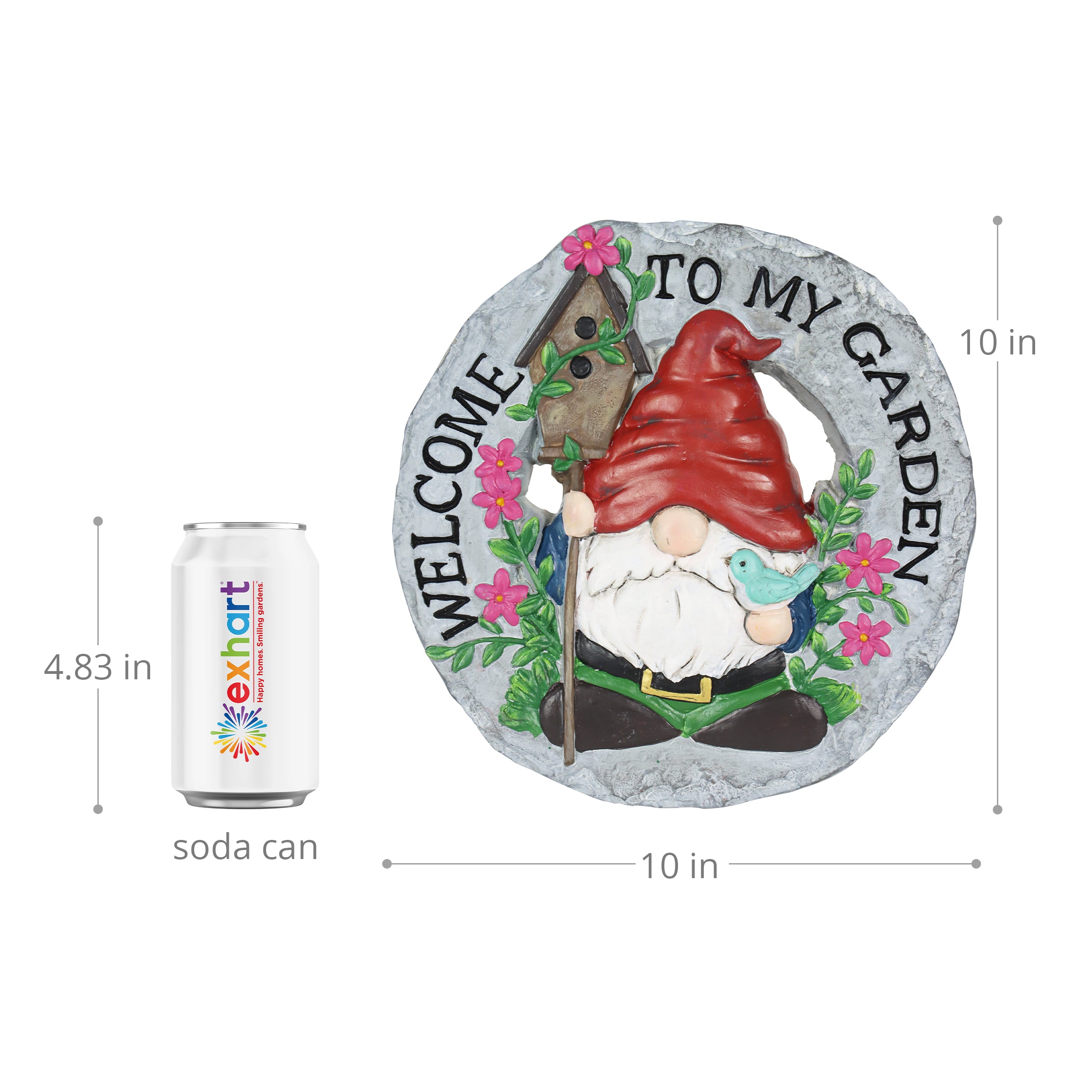 Exhart Garden Gnome Stepping Stone - Thumbnail 5