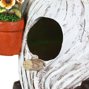 Gardening Gnome Hanging Bird House, 10.5 Inches | Shop Garden Decor by Exhart