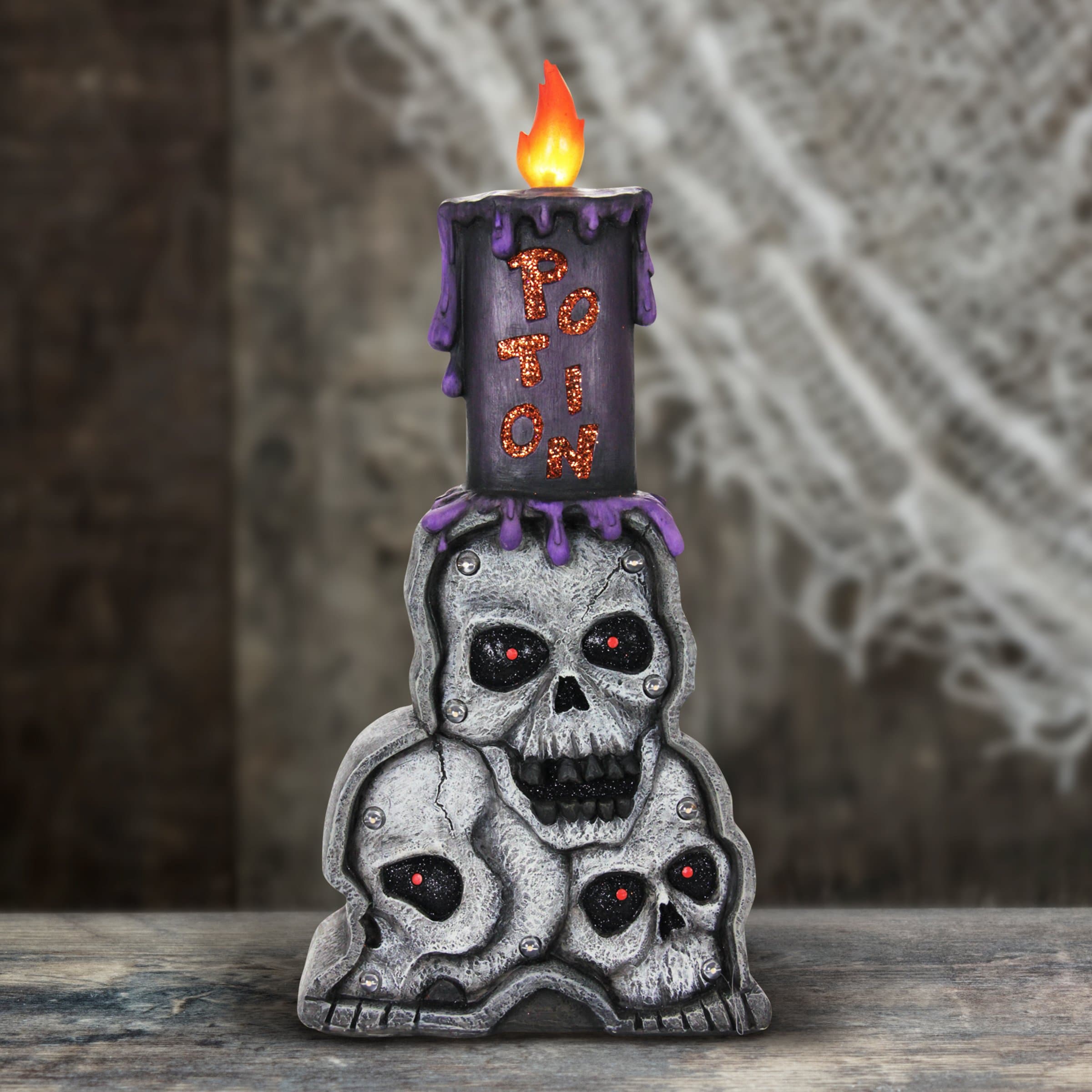 Exhart Stacked Skulls Statue - Thumbnail 3