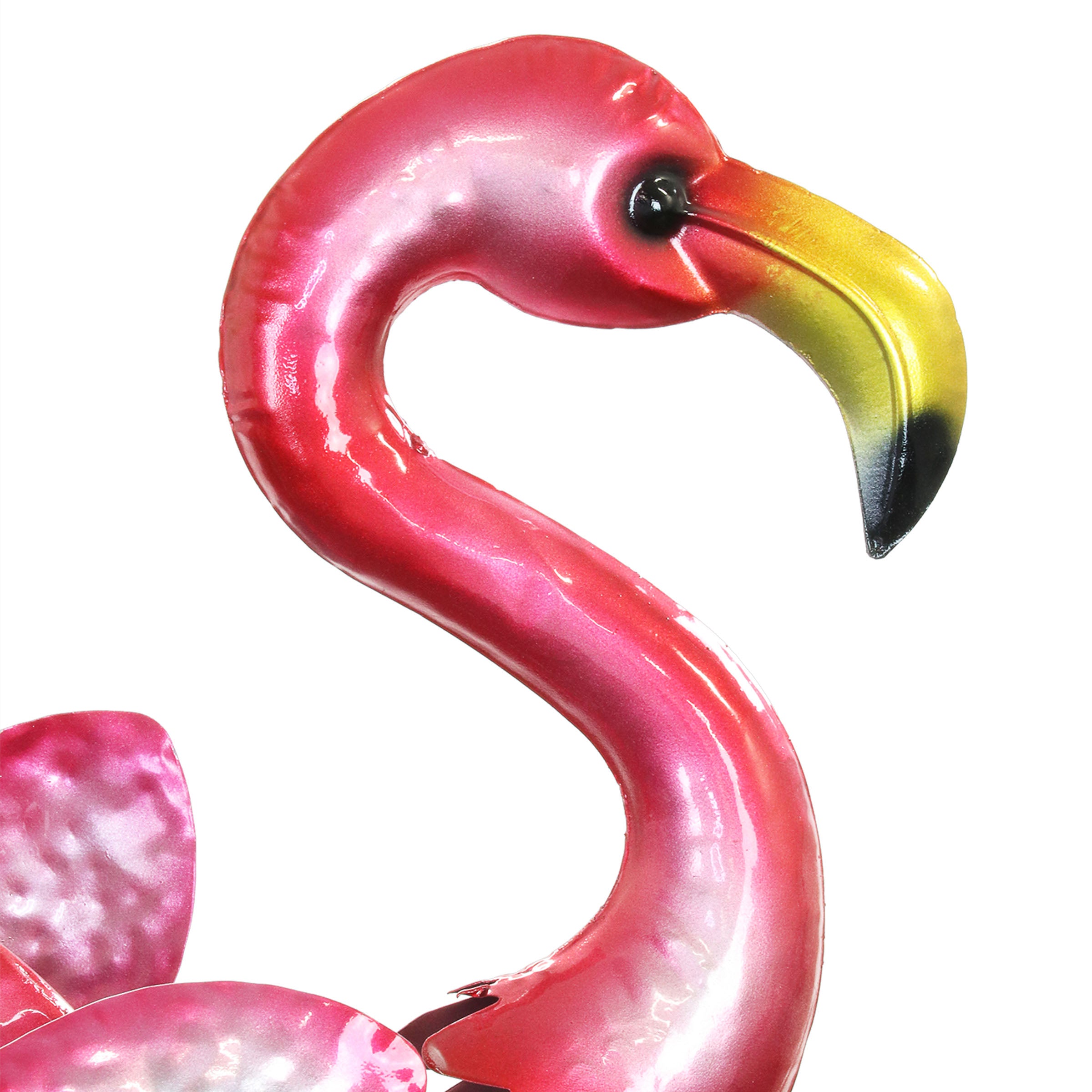 Exhart Flamingo Garden Spinner Stake - Thumbnail 4