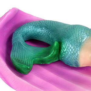 Hand Painted Mermaid Pool Floater, 10.5 by 5 Inches | Shop Garden Decor by Exhart