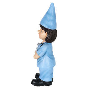 Nurse Nancy Garden Gnome Statue, 5 by 14 Inches | Shop Garden Decor by Exhart