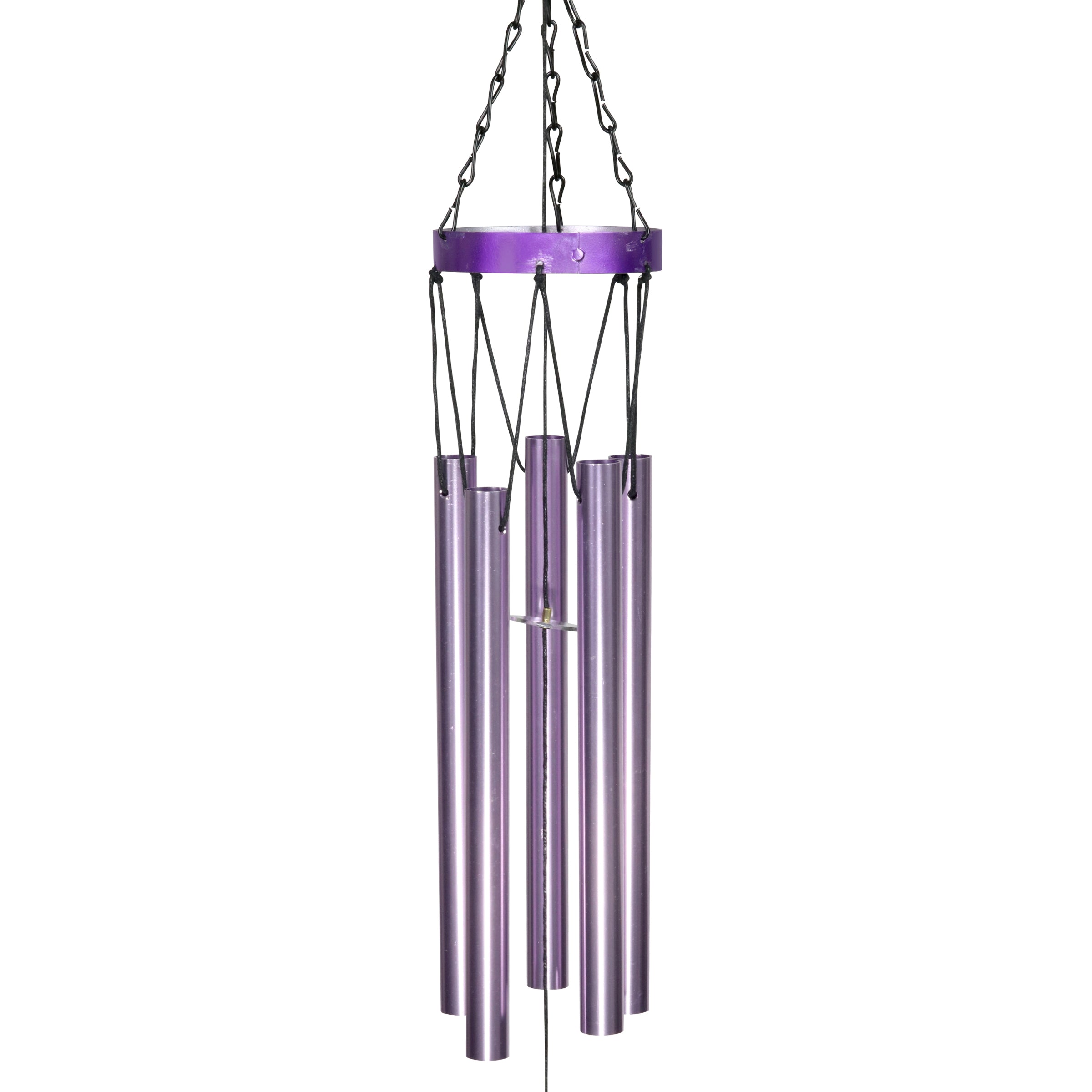 Purple Lotus Metal Wind Chime