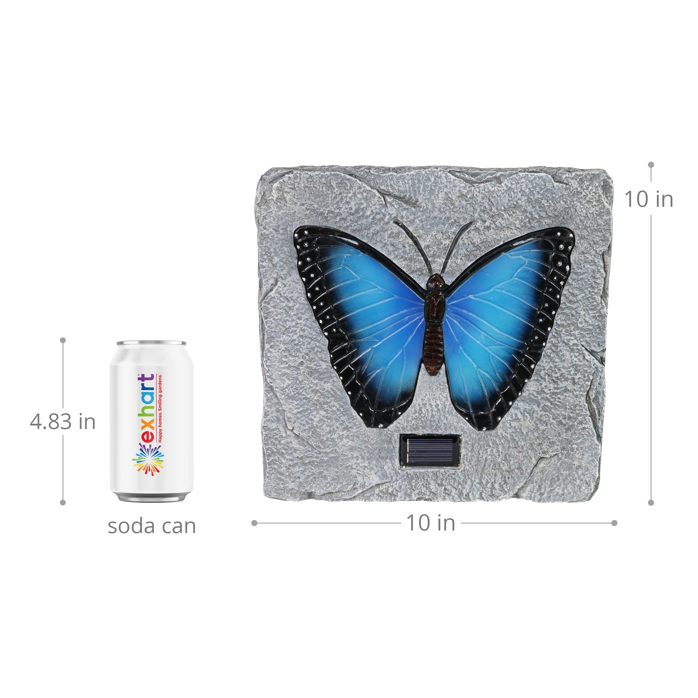 Solar Blue Butterfly Stepping Stone - Thumbnail 4