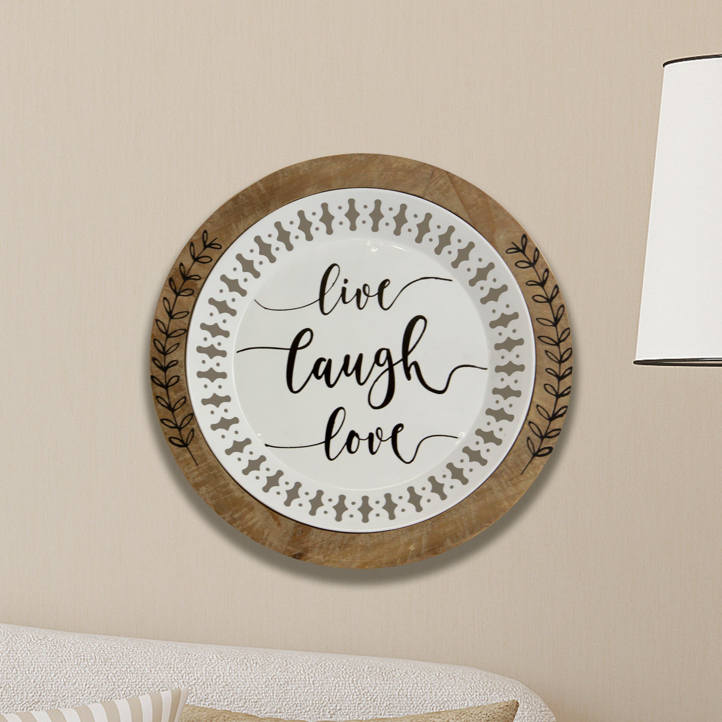 Exhart Wall Art Plate - Thumbnail 2