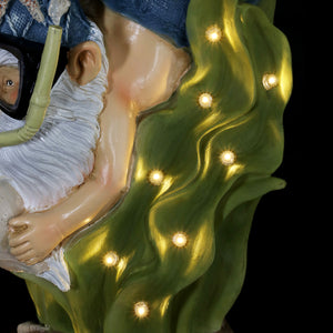 Good Time Solar Snorkeling Gnome Garden Statue, 18 Inches Tall | Shop Garden Decor by Exhart
