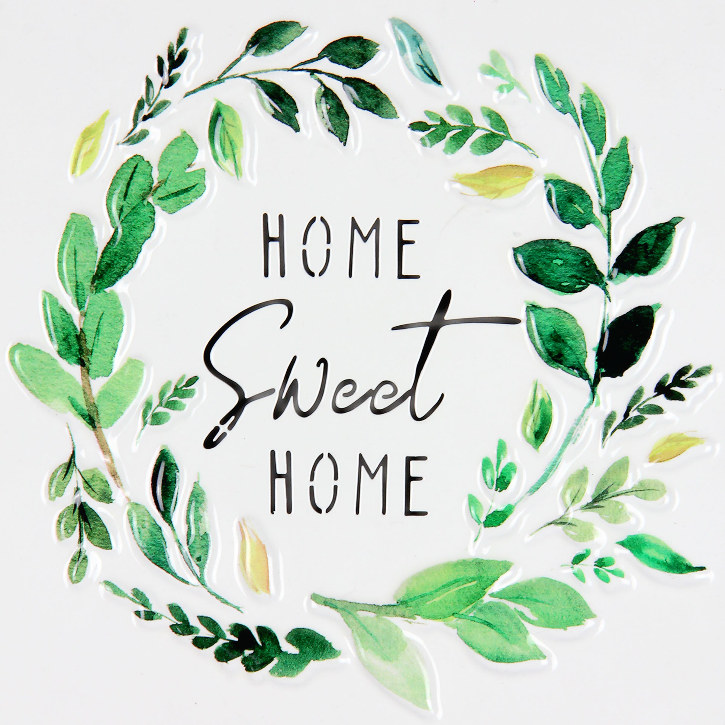 Home Sweet Home Framed Metal Hanging Wall Décor - Thumbnail 4