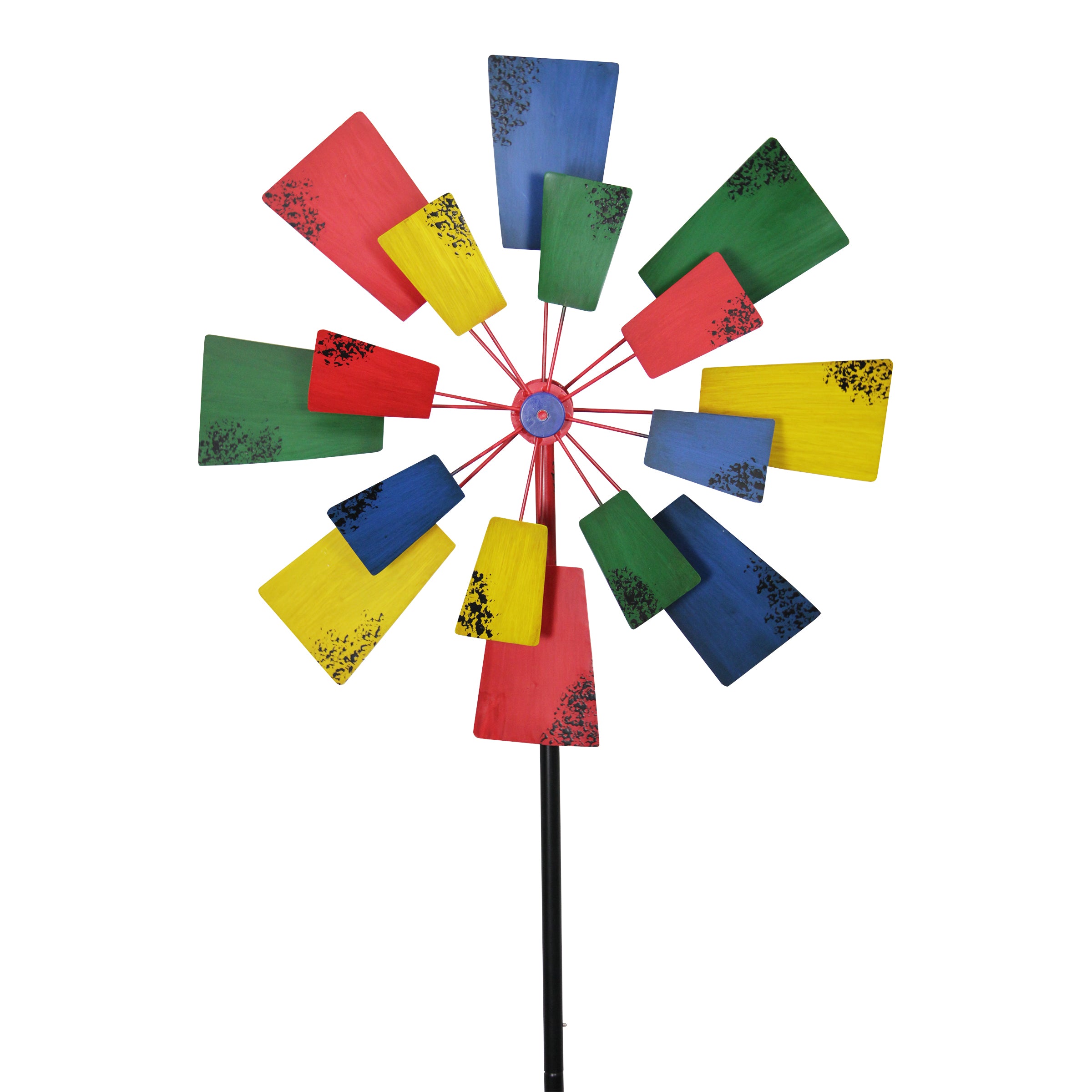 Exhart Windmill Wind Spinner Garden Stake