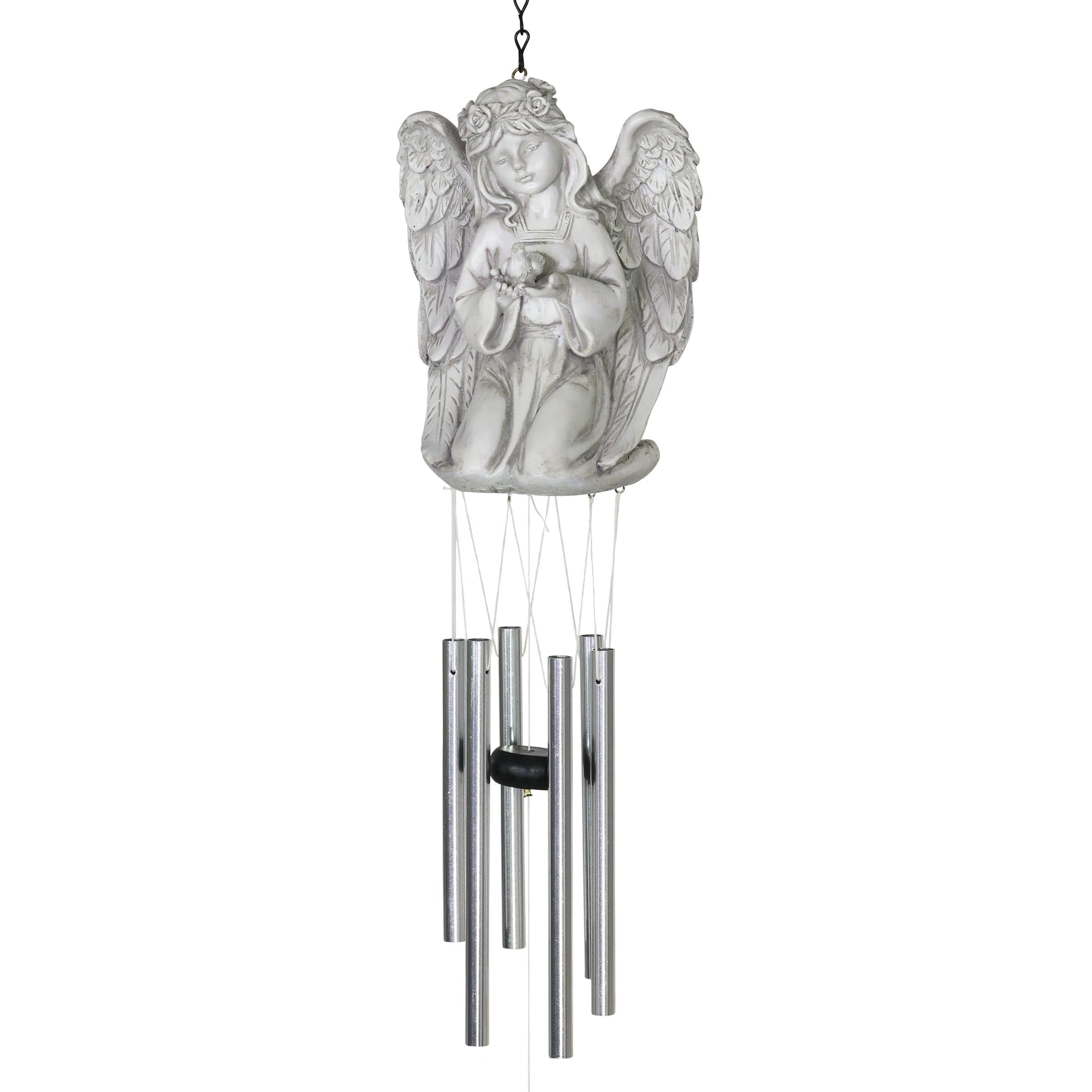 Remembrance Resin Angel Wind Chime - Thumbnail 2
