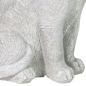 Solar Halo Cat with Angel Wings Memorial Statue, 10 Inches | Shop Garden Decor by Exhart
