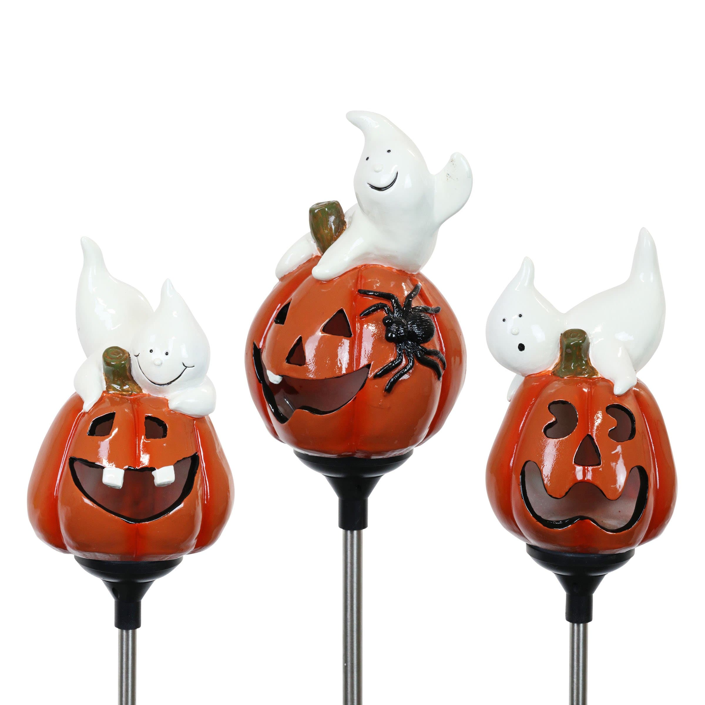 Exhart Pumpkin Jack O'lanterns Garden Stake