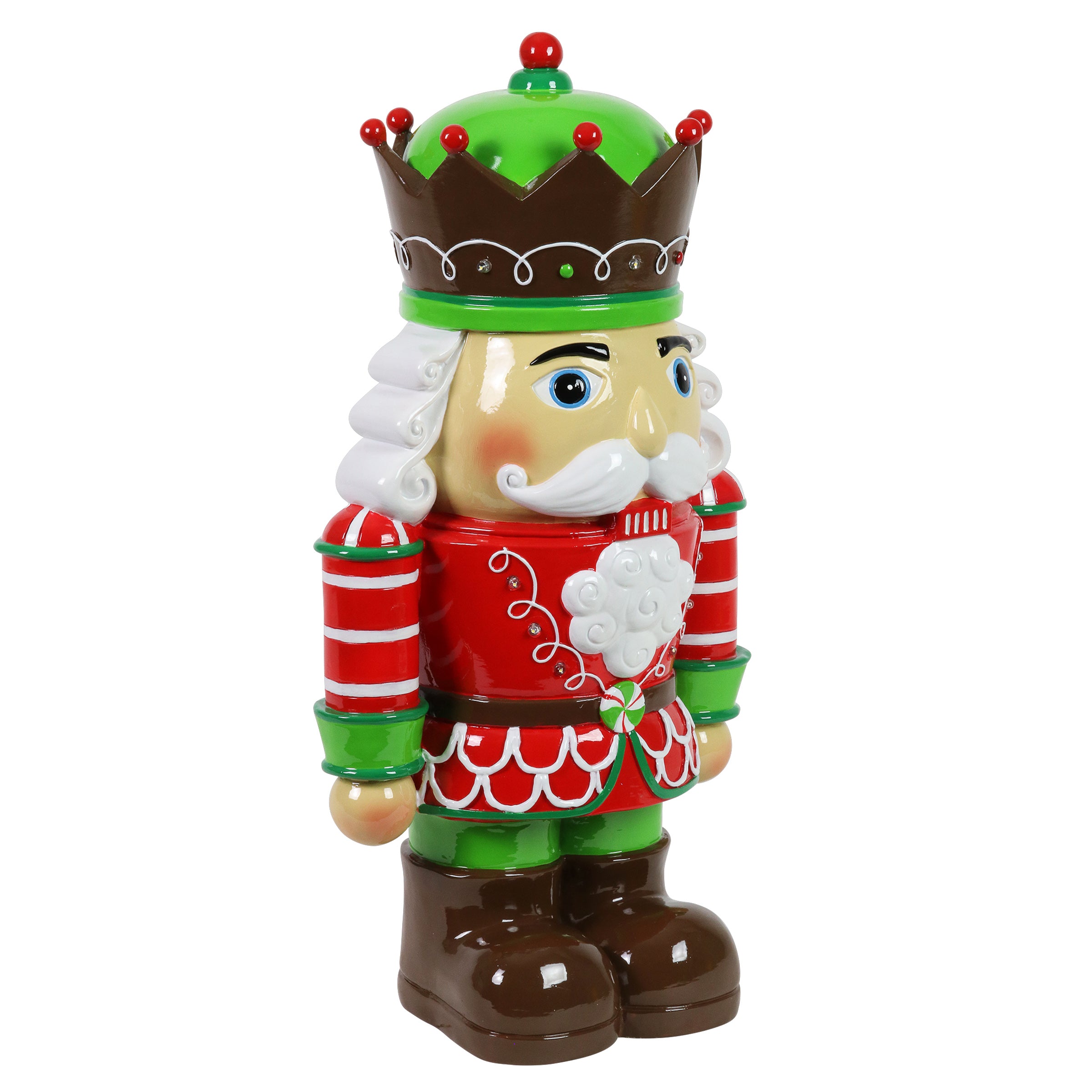 Nutcracker King Soldier with LED Uniform - Thumbnail 2