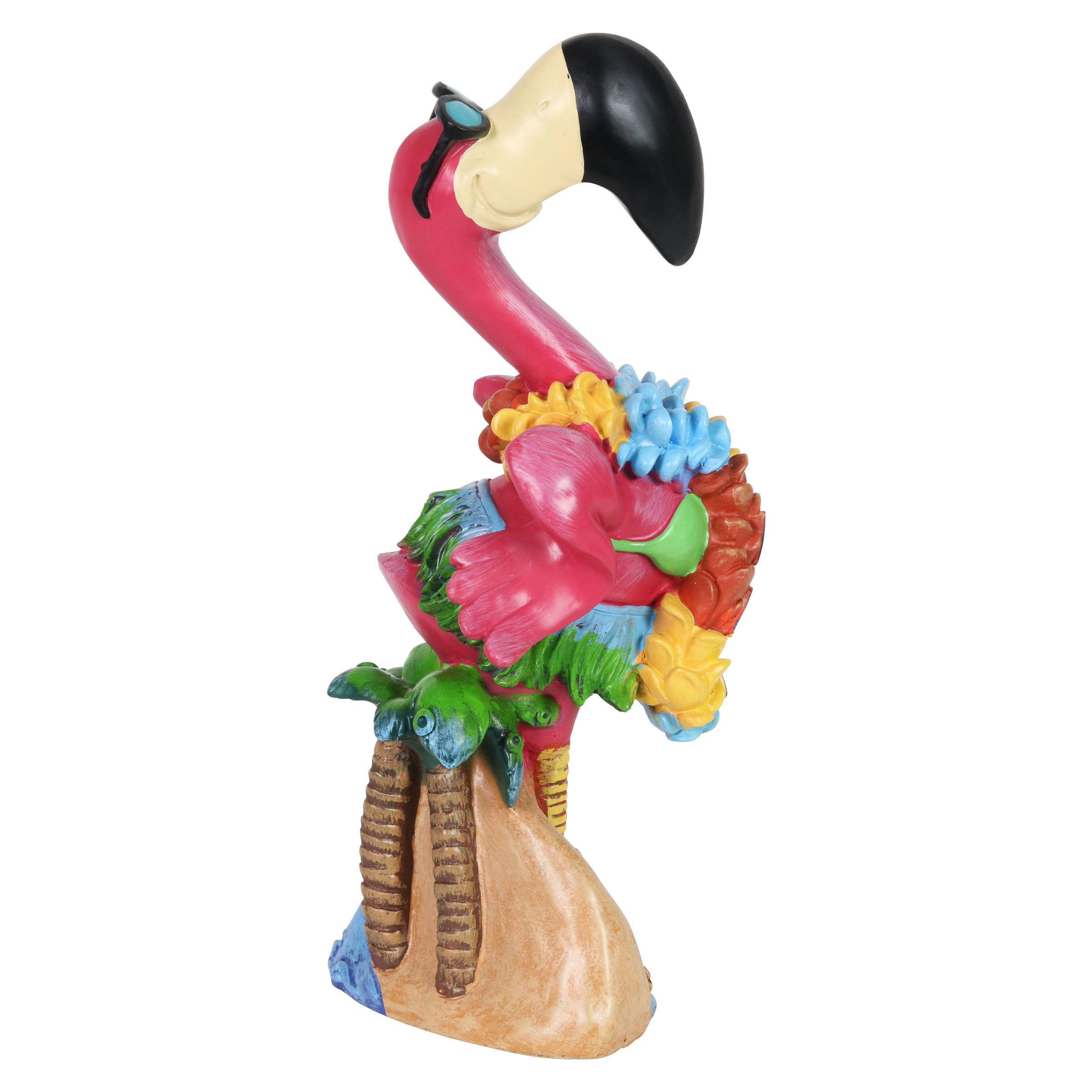 Beach Flamingo Garden Statue - Thumbnail 4