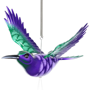 Large WindyWings Hummingbird Wind Chime, 13 by 24 Inches