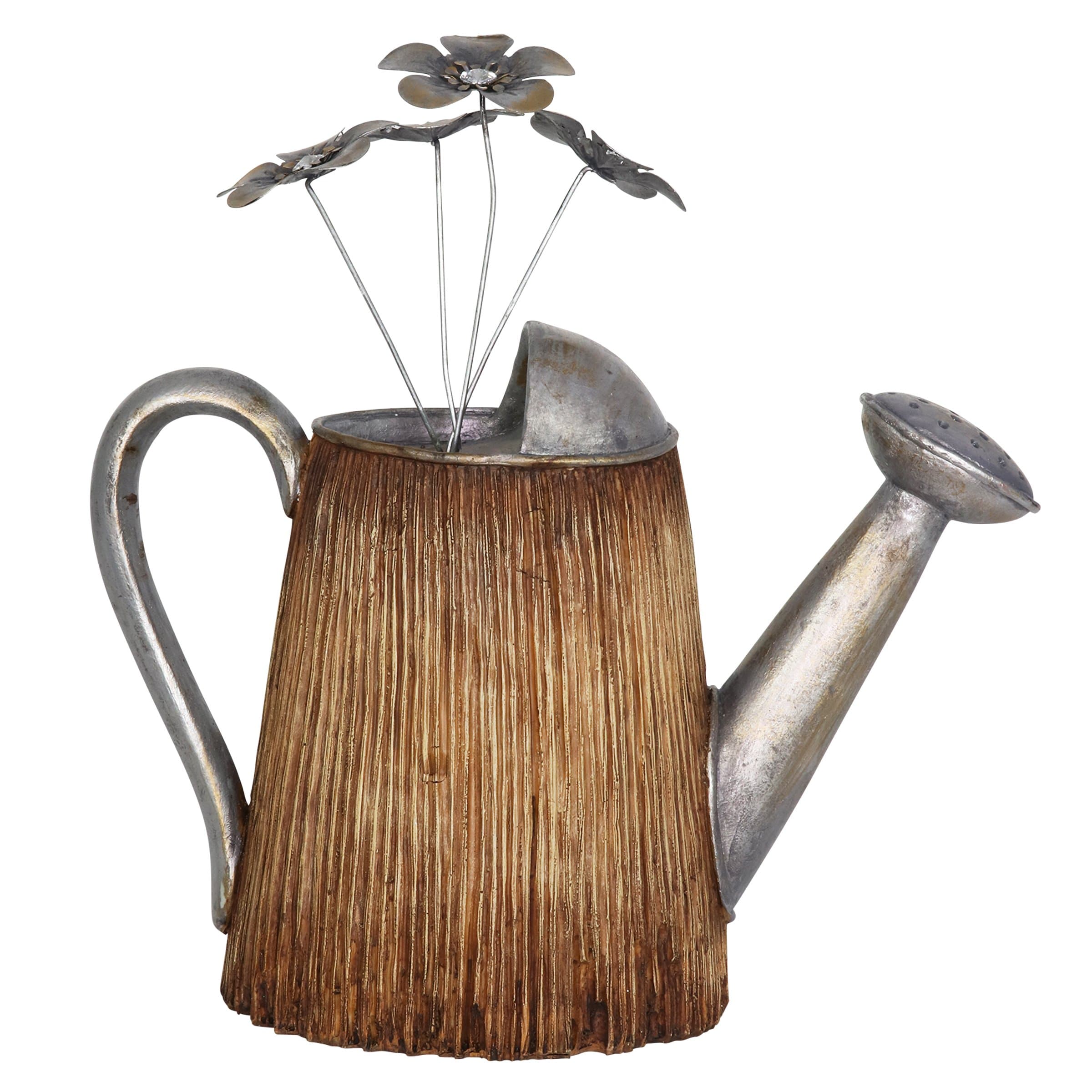 Exhart Woodsy Sprouting Watering Can - Thumbnail 5