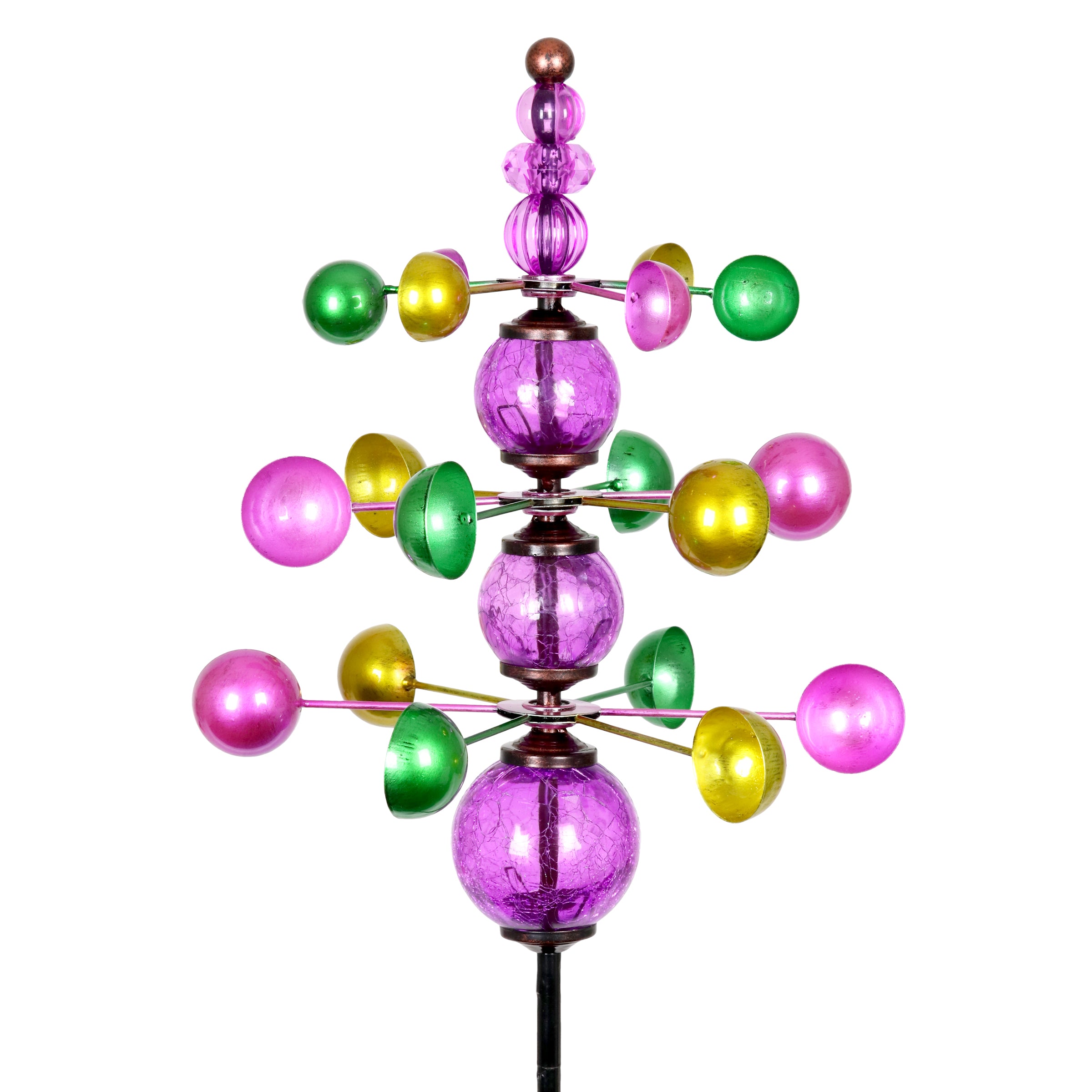 Exhart Wind Spinner Garden Stake - Thumbnail 4