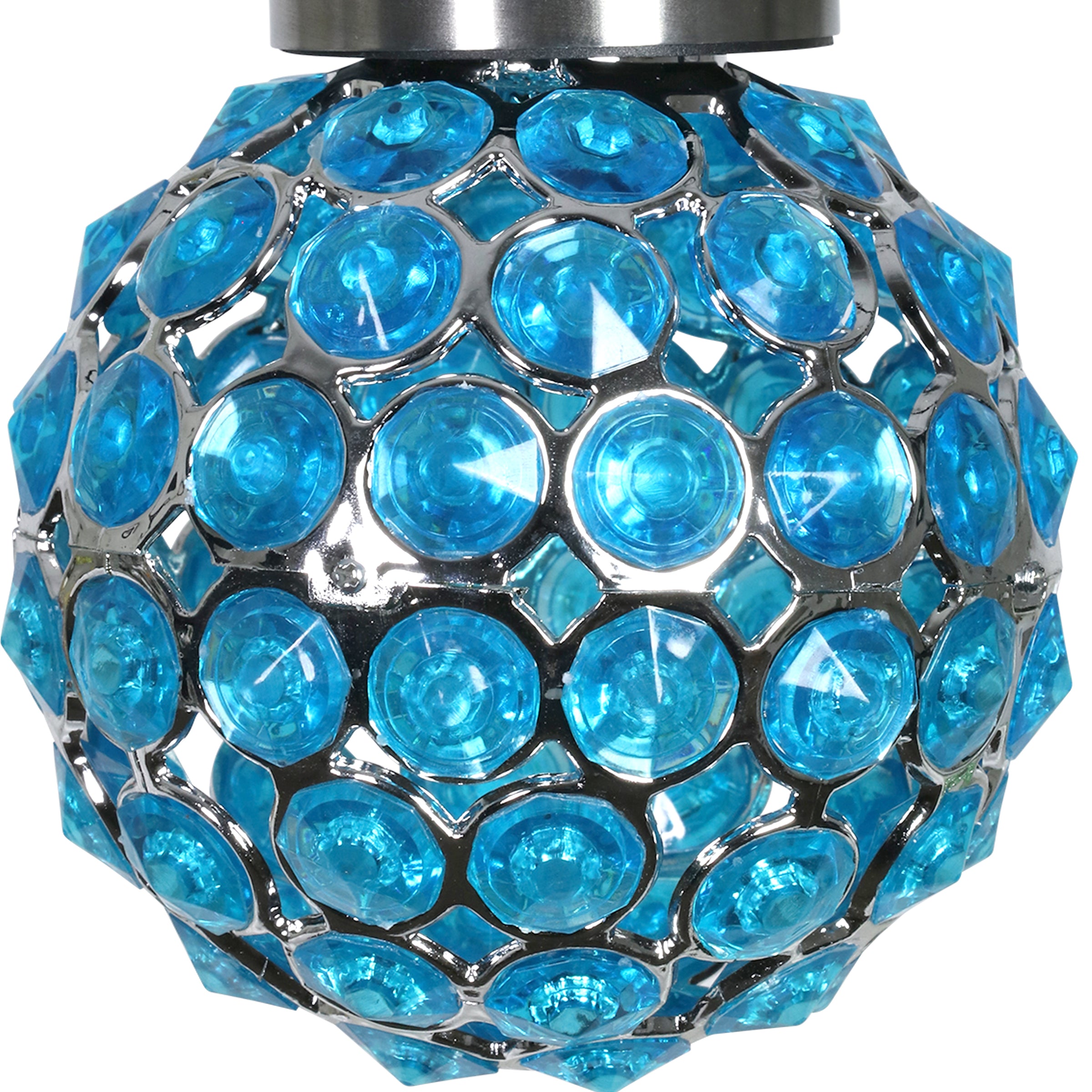 Solar Hanging Acrylic Ball Lights - Thumbnail 3