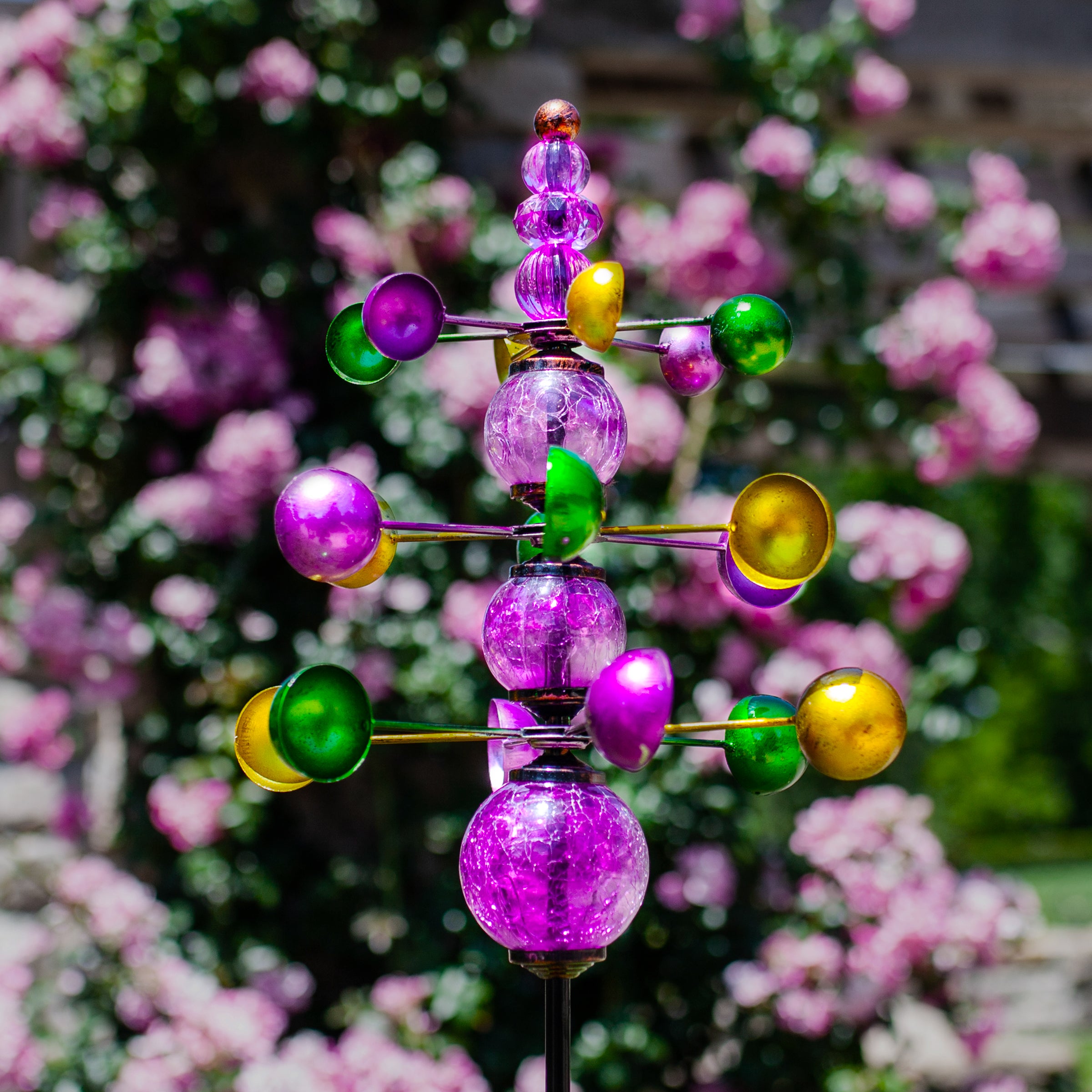 Exhart Wind Spinner Garden Stake - Thumbnail 5