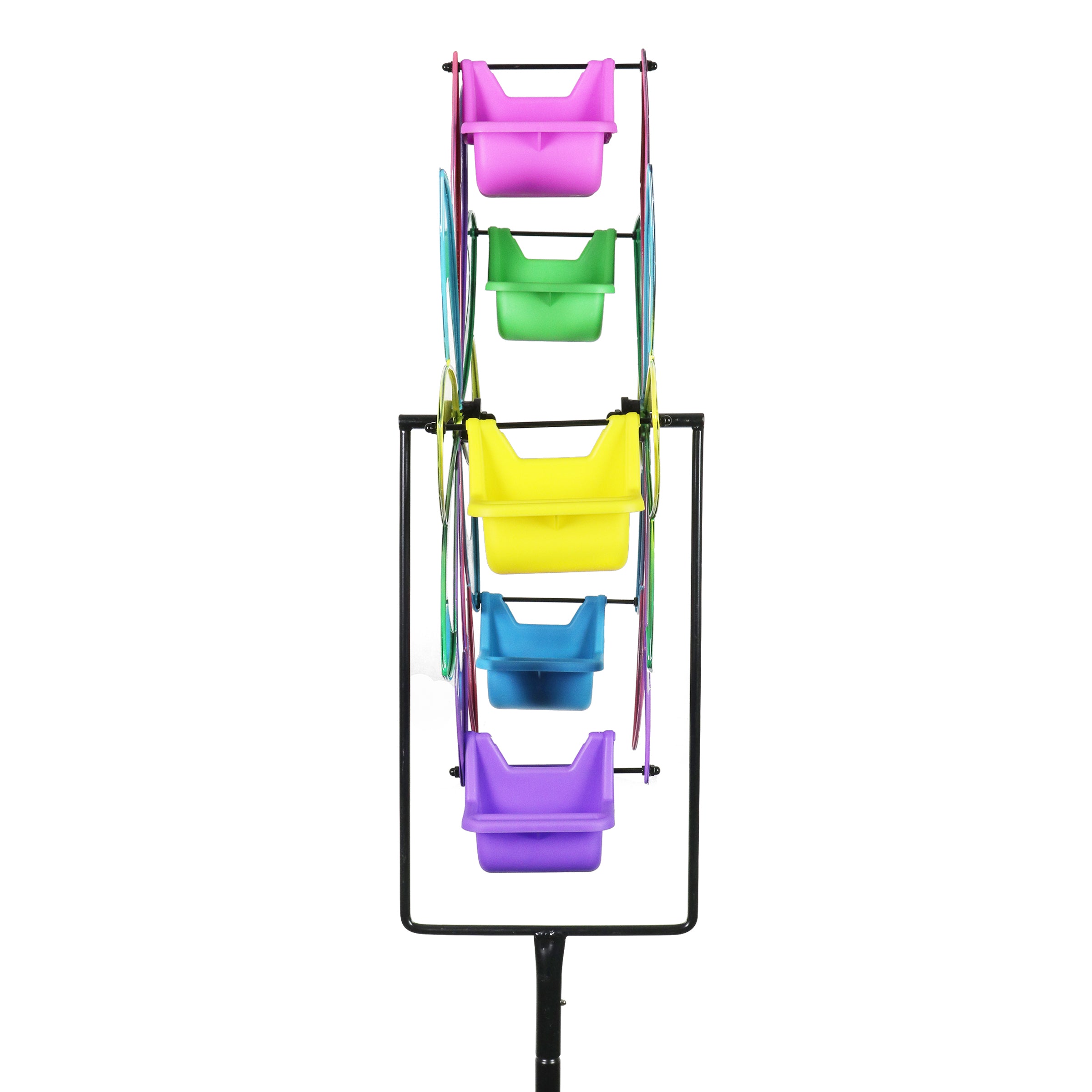 Ferris Feeder Multicolor Pinwheel Bird Feeder and Spinner - Thumbnail 4