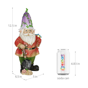 Shoveling Sheldon Garden Gnome Statue, 12 inch | Shop Garden Decor by Exhart
