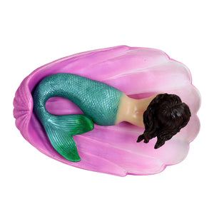 Hand Painted Mermaid Pool Floater, 10.5 by 5 Inches | Shop Garden Decor by Exhart