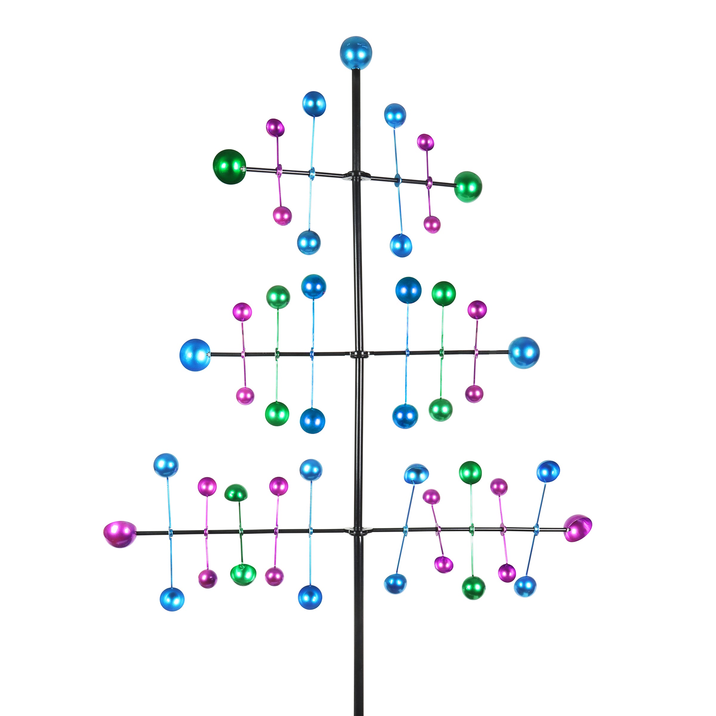 Exhart Kinetic Garden Spinner Stake - Thumbnail 2